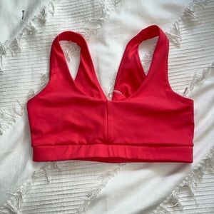tom tiger pink sports bra